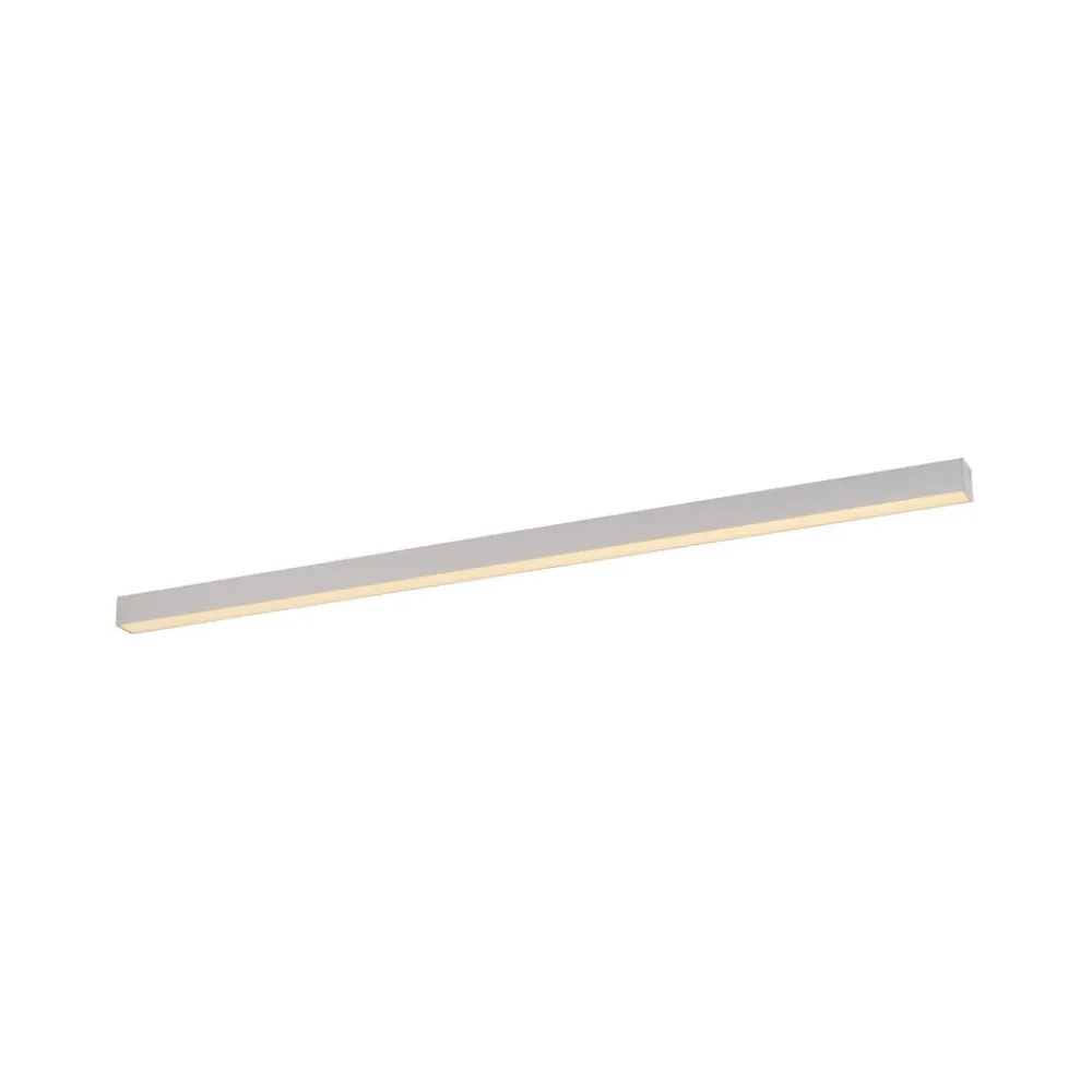 LED-loftlampe Lines, hvid, 110 cm, CCT, fjernbetjening^PURE Discount