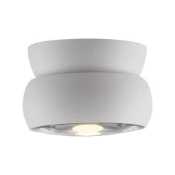LED-loftspot Move, hvid, Ø 12 cm, metal/glas^PURE Discount