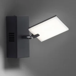 PURE Mira LED-væglampe med fjernbetjening CCT sort