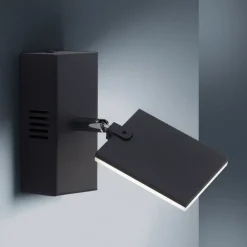 PURE Mira LED-væglampe med fjernbetjening CCT sort