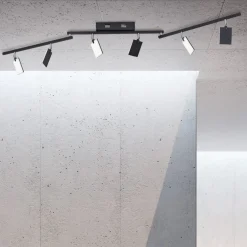 PURE Mira loftlampe 6 lk, fjernbetjening CCT, sort