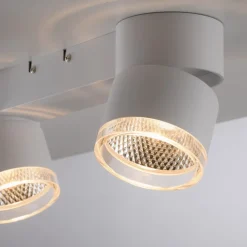 Nola LED-loftlampe, 2 lyskilder, hvid^PURE Clearance