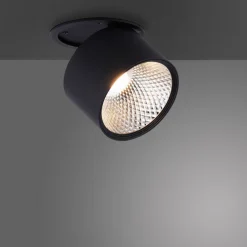 Nola LED-loftlampe, 1 lyskilde, sort^PURE Discount