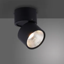 Nola LED-loftlampe, 1 lyskilde, sort^PURE Discount