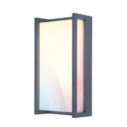 Qubo udendørs LED-væglampe, RGBW smart styring^LUTEC connect New