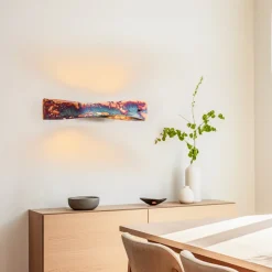 Quitani Baloria LED-væglampe, kulørt/oxideret