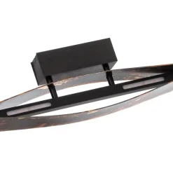 Quitani Baloria LED-væglampe, kulørt/oxideret