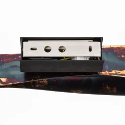 Quitani Baloria LED-væglampe, kulørt/oxideret