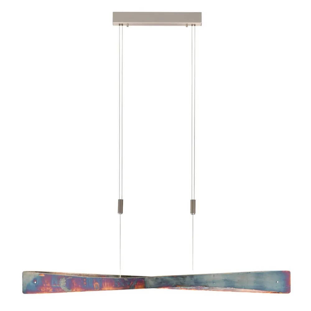 LED-pendel Lian, guldoxideret^Quitani Hot