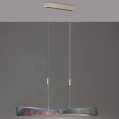 LED-pendel Lian, guldoxideret^Quitani Hot