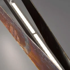 LED-pendel Lian, guldoxideret^Quitani Hot