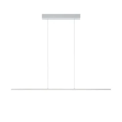 Quitani LED-pendel Margita, længde 118 cm, sølv