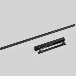 Quitani LED-pendel Margita, længde 148 cm, sort