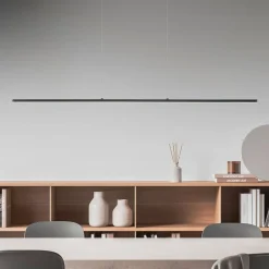 Quitani Pendellamper|Pendellamper>LED-pendel Margita, længde 118 cm, sort