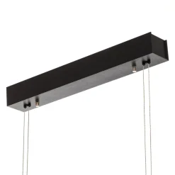 LED-pendel Tolu, sort, længde 118 cm^Quitani Best