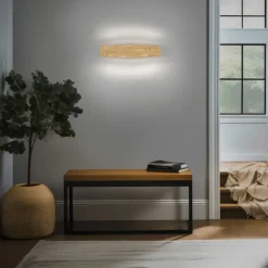 Persida LED-væglampe, 48 cm lang, eg, 2.700 K^Quitani New