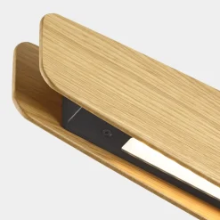 Persida LED-væglampe, 48 cm lang, eg, 2.700 K^Quitani New