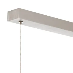 Quitani Talon LED-hængelampe aluminium/naturanodiseret 32W