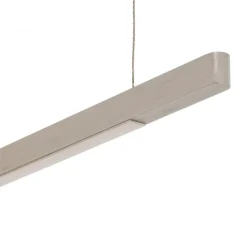 Quitani Talon LED-hængelampe aluminium/naturanodiseret 32W