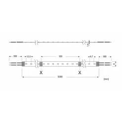 Essence 500 LED-strip, 5 m, 18W, 2.700K^Radium Clearance
