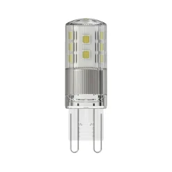 LED Star PIN, klar, G9, 3W, 2.700K, 320lm, dæmpbar^Radium