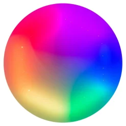 Näve Rainbow LED-loftlampe, dæmpbar, RGBW, natlys