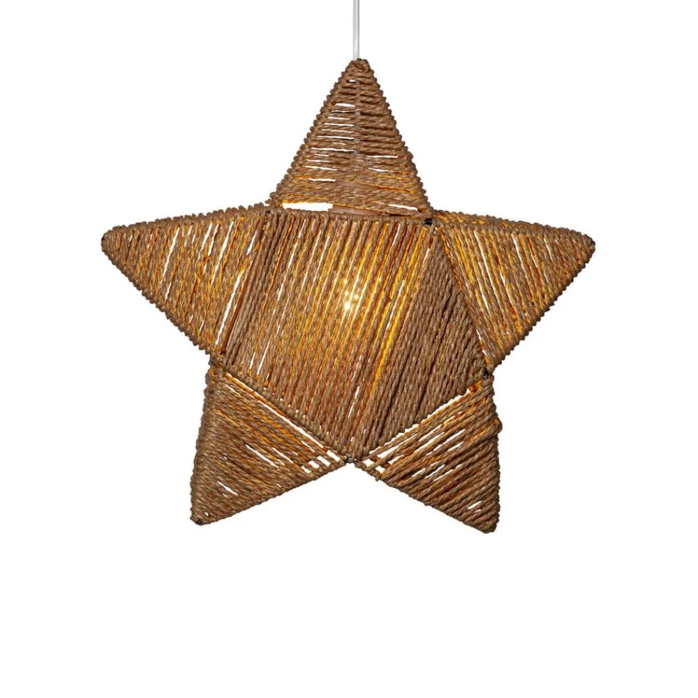 Rappe dekostjerne af papirsnører, hængende^STAR TRADING Clearance