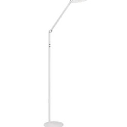 Regina LED-gulvlampe, 1 lyskilde, hvid^Fabas Luce Outlet