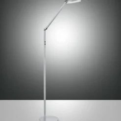 Fabas Luce Regina LED-gulvlampe, 1 lyskilde, aluminium