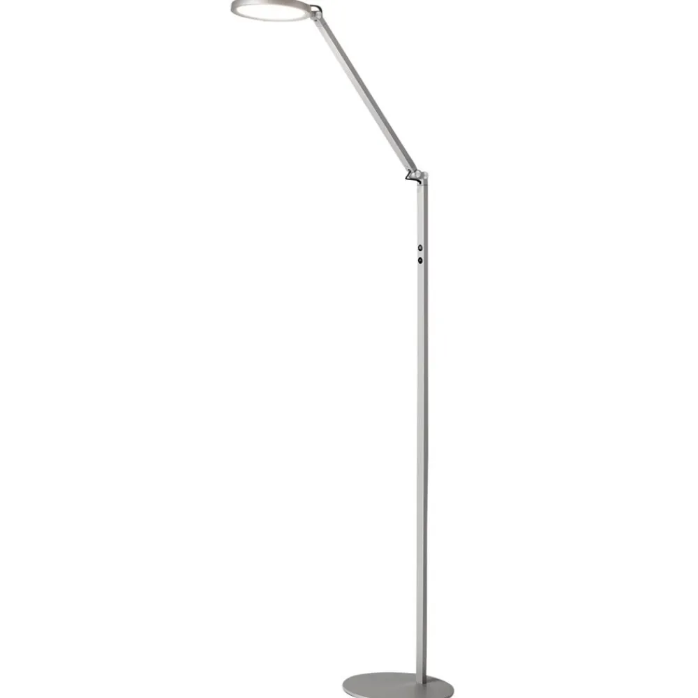 Fabas Luce Regina LED-gulvlampe, 1 lyskilde, aluminium