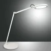 Regina LED-skrivebordslampe med dæmper, hvid^Fabas Luce Online