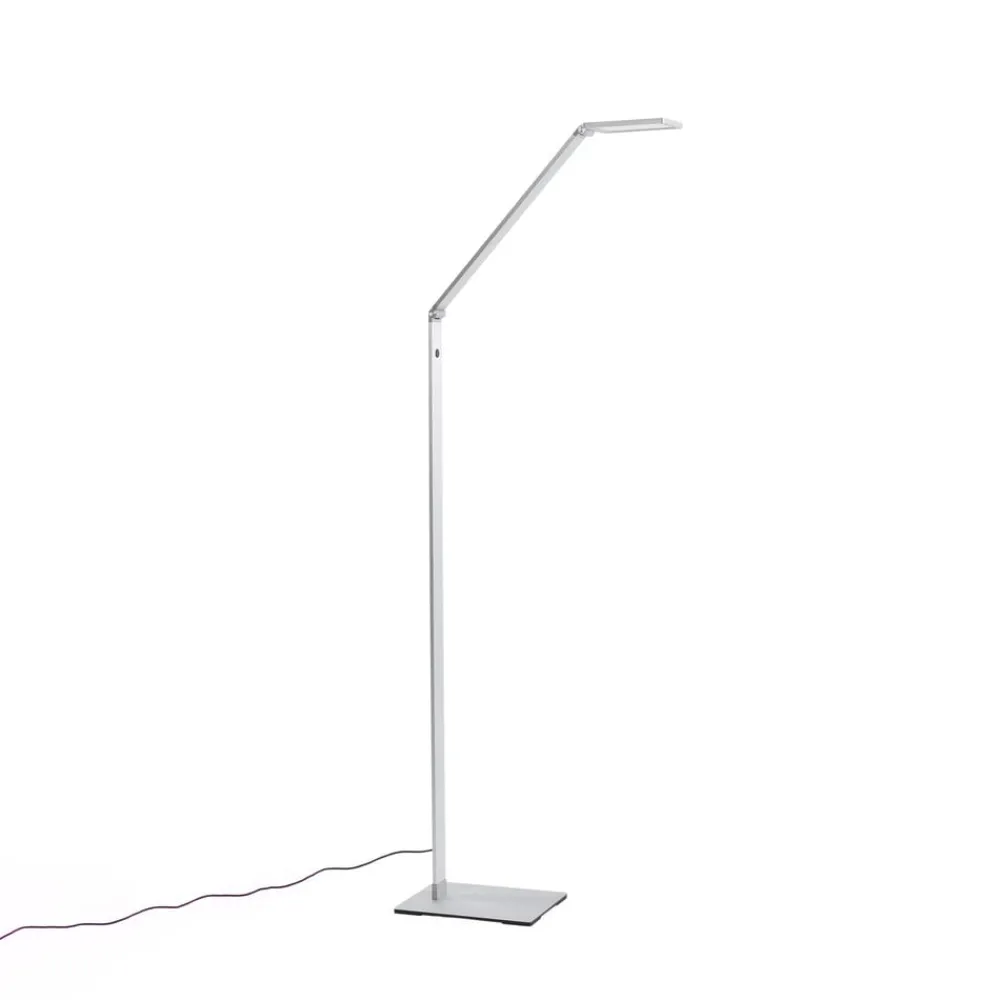 Lucande Arbejdsrum/Kontor|Gulvlamper>Resi LED-gulvlampe med dæmper, ideel til læsning