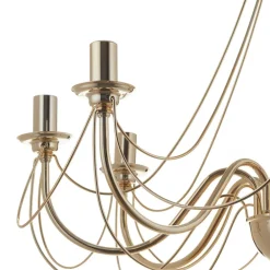 Domiluce Retro - guldskinnende lysekrone