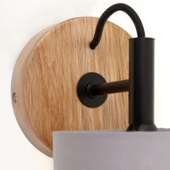 Rhon væglampe, tekstilskærm^Briloner Discount