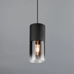 Robin hængelampe til DUOline, sort/røggrå^Trio Lighting New