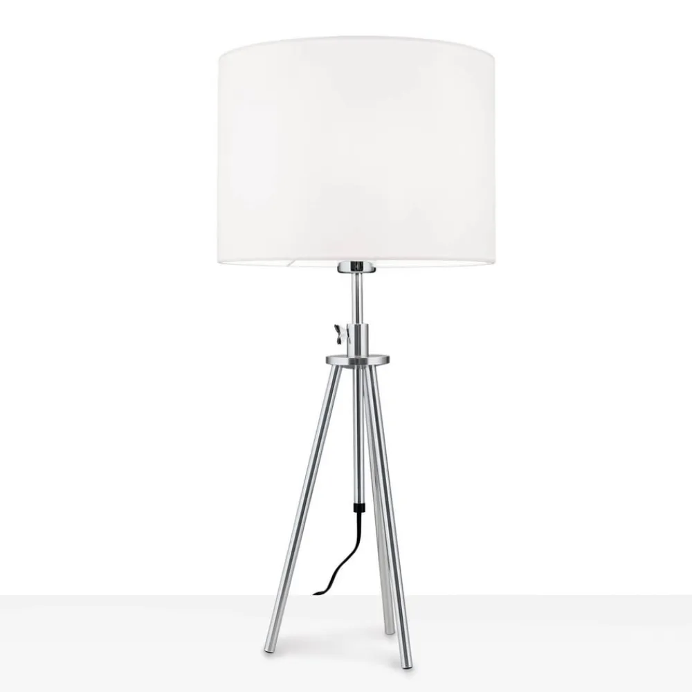 ORION Roger bordlampe, trebenet, højdejusterbar