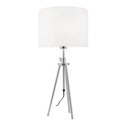 ORION Roger bordlampe, trebenet, højdejusterbar