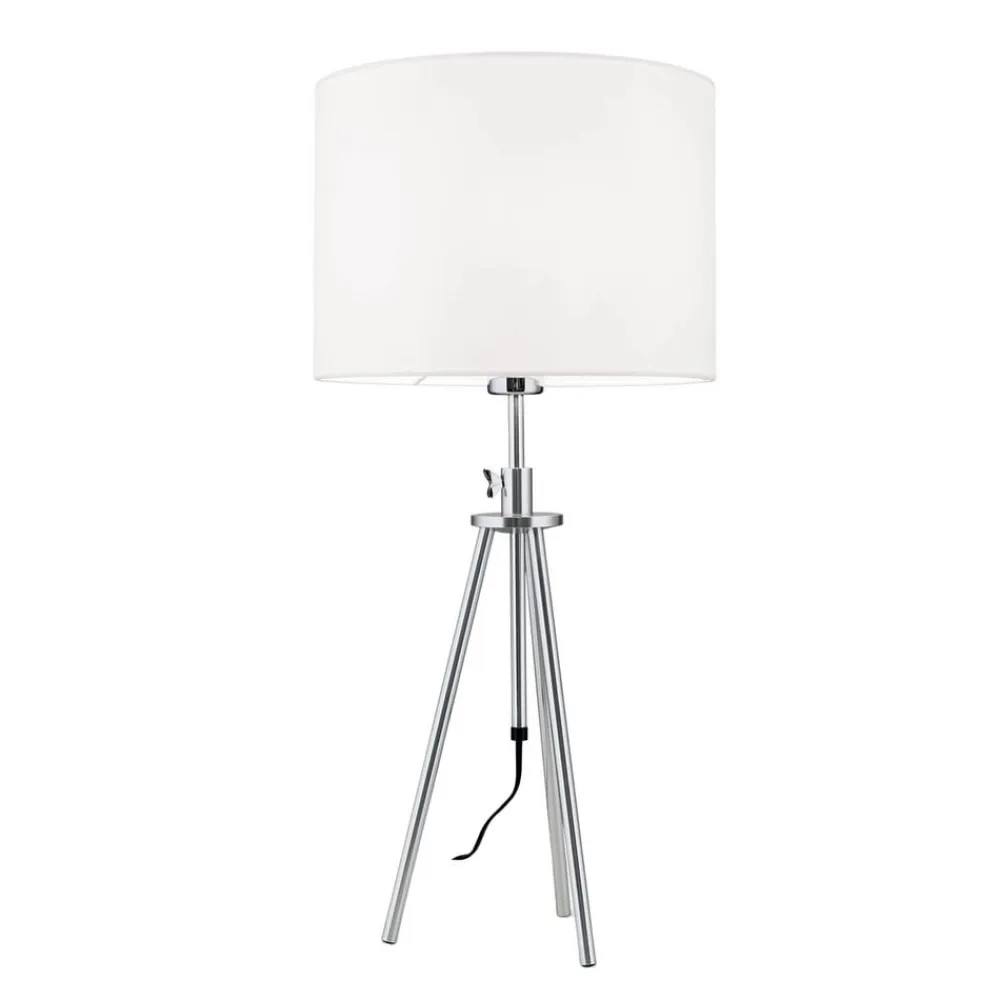 ORION Roger bordlampe, trebenet, højdejusterbar