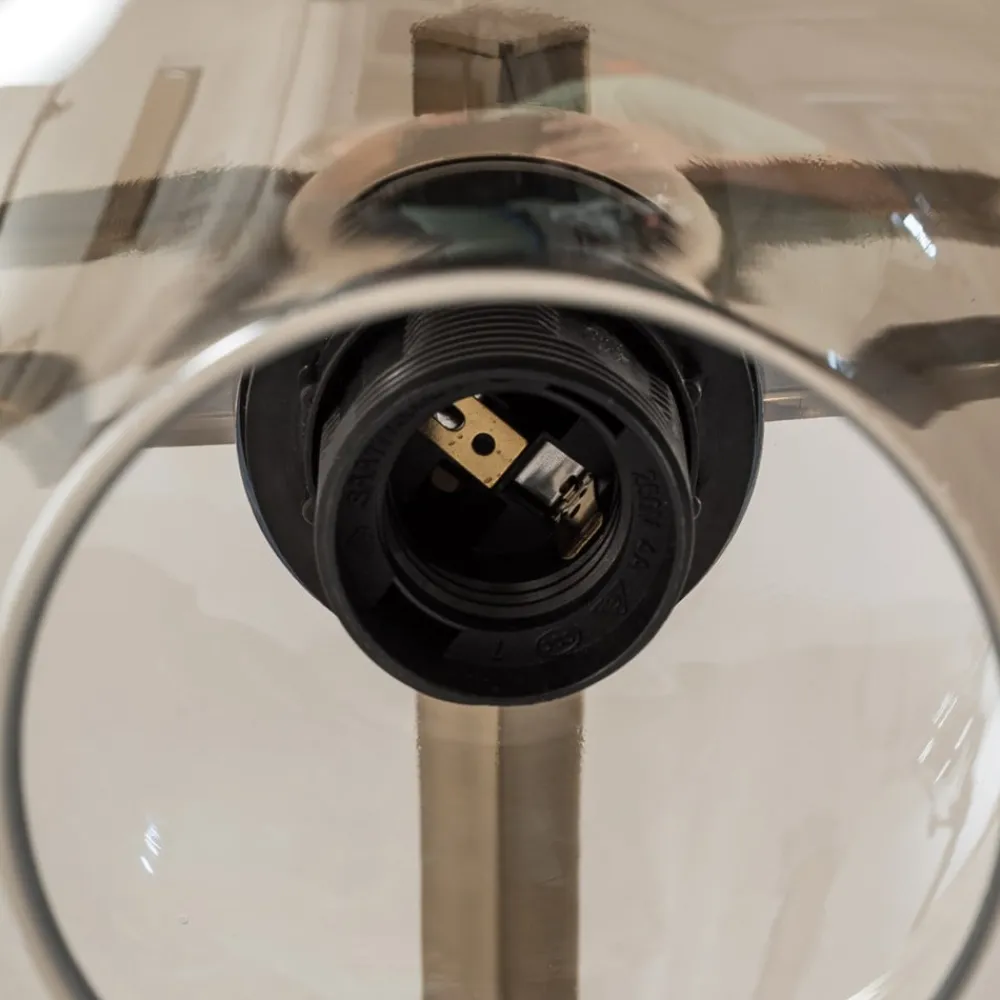 Rolan væglampe, messingfarvet, Ø 19 cm, højde 21 cm, glas^Lucea Outlet