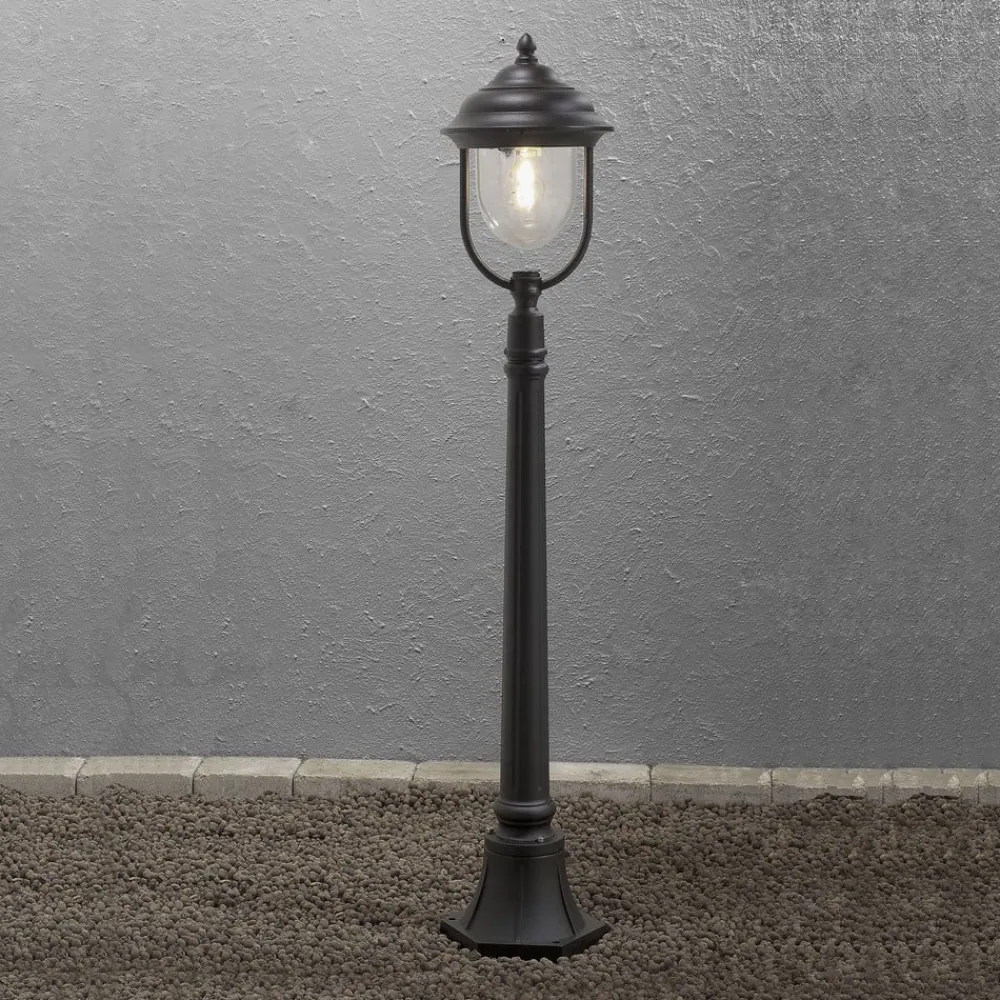 Romantisk stilampe "Parma", i sort^Konstsmide Clearance