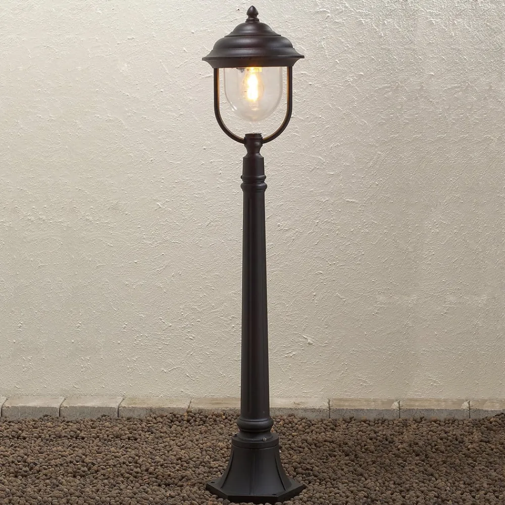 Romantisk stilampe "Parma", i sort^Konstsmide Clearance