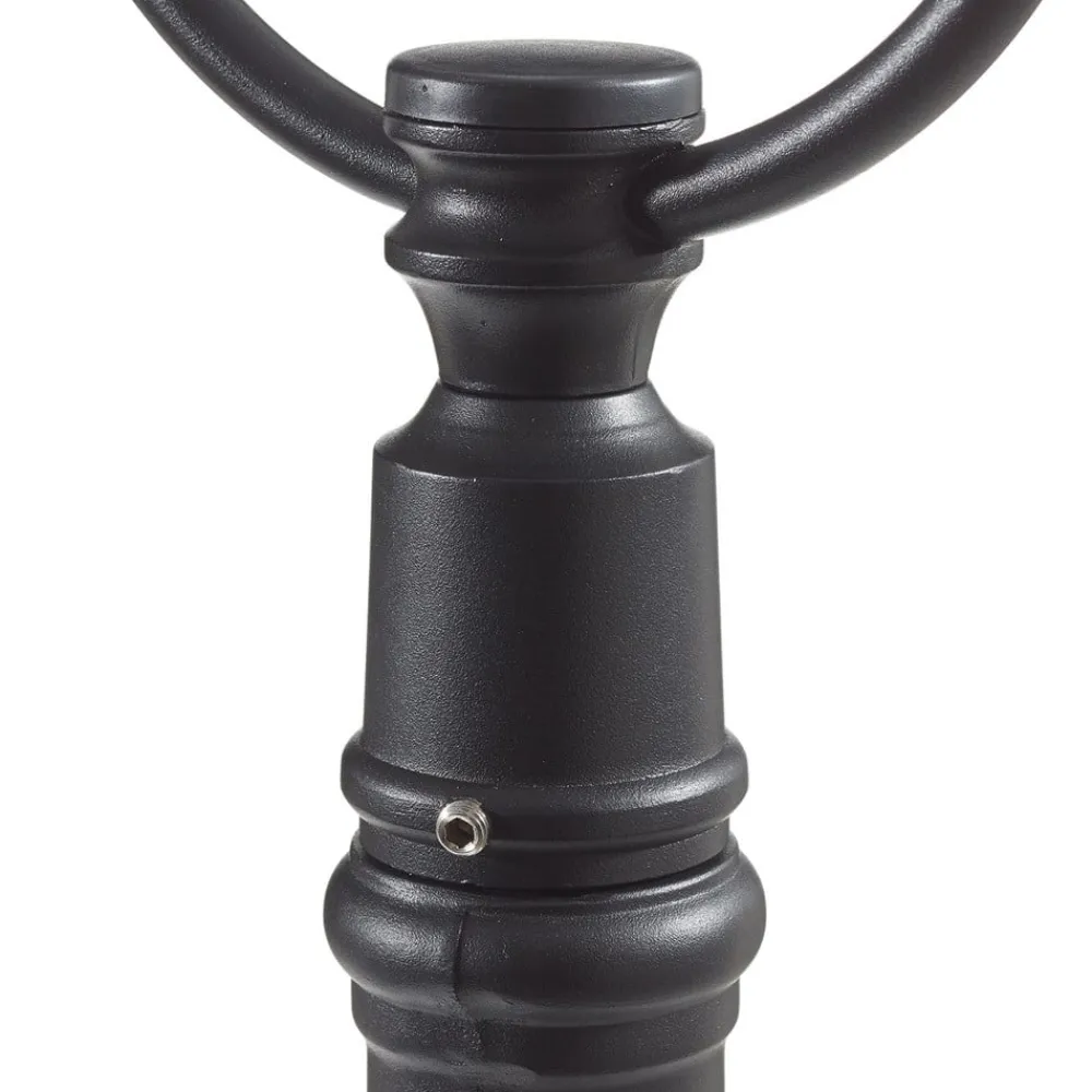 Romantisk stilampe "Parma", i sort^Konstsmide Clearance