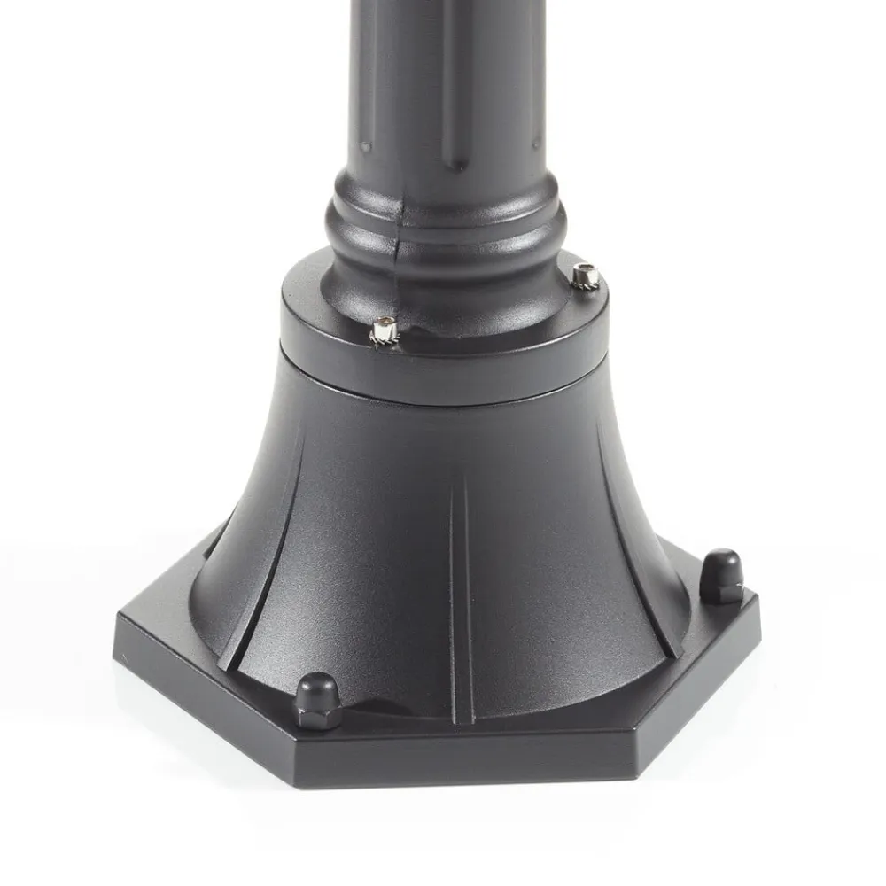 Romantisk stilampe "Parma", i sort^Konstsmide Clearance