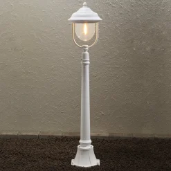 Romantisk stilampe "Parma", i hvid^Konstsmide Best