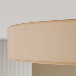 Rondo loftslampe, beige Ø 80 cm^TK Lighting Hot