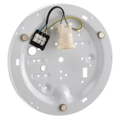 TK Lighting Rondo loftslampe, grå, Ø 30 cm