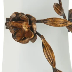 Kögl Rosa væglampe med glasskærm