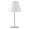 Dina T1 LED-bordlampe, hvid/hvid^Rotaliana New