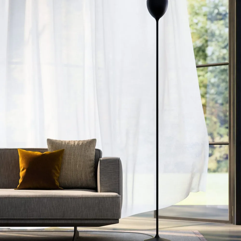 Rotaliana Drink LED-gulvlampe, mat sort