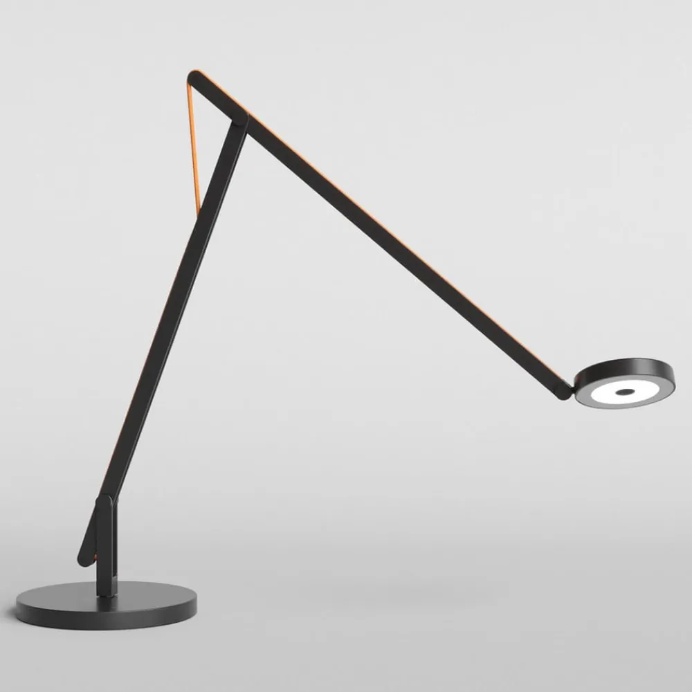 Rotaliana String T1 LED-bordlampe, sort, orange